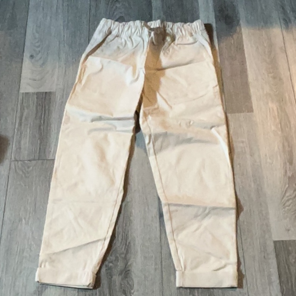 🥵 Boys large Cream Chino Pants beige